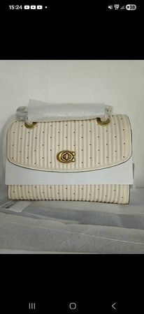 Sac Coach Parker beige neuf  authentique  état neuf