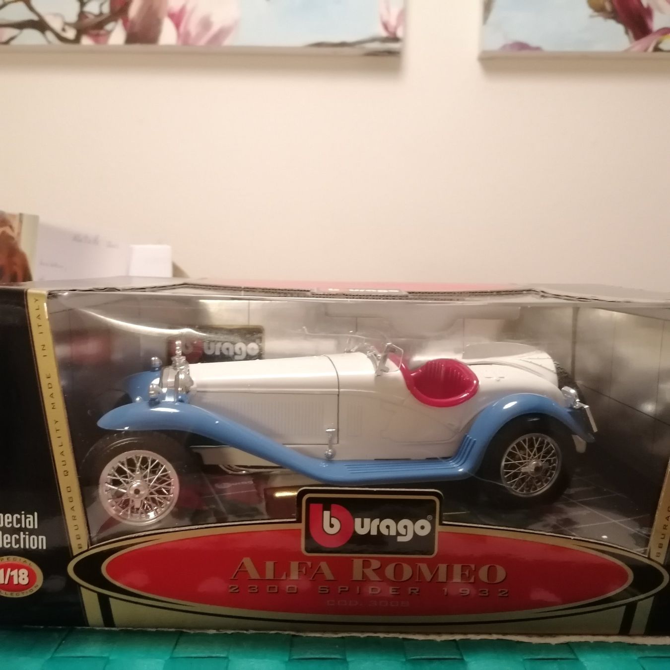 Bburago Kit di modellismo & Modellini statici: ALFA ROMEO 2300  1932 – Nuovo e nell'imballaggio originale da Mendrisio venduto da Accamuta 2