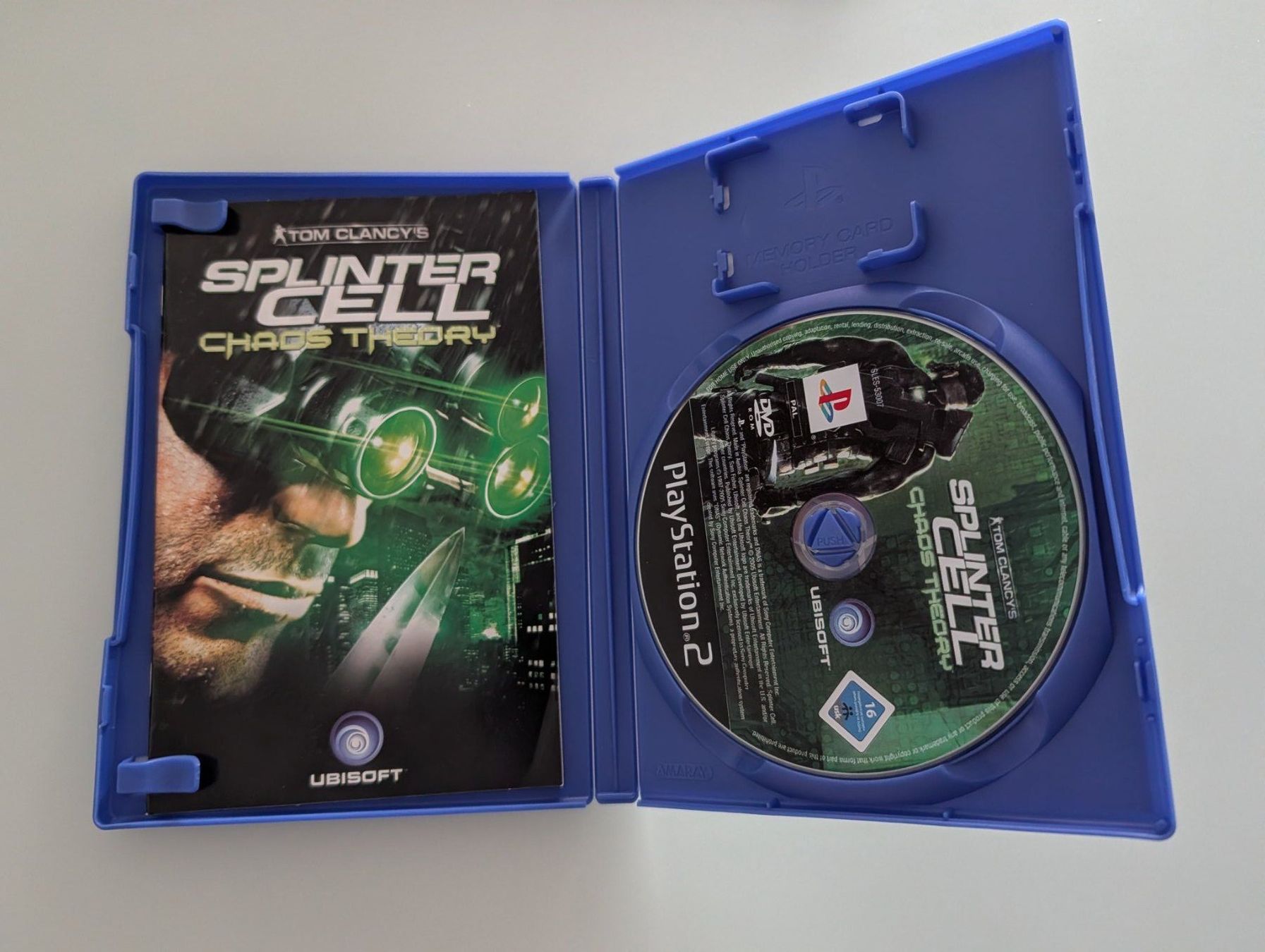 Sony Giochi: Splinter Cell Chaos Theory Tom Clancy PS2 – Usato da Winterthur venduto da sax8400