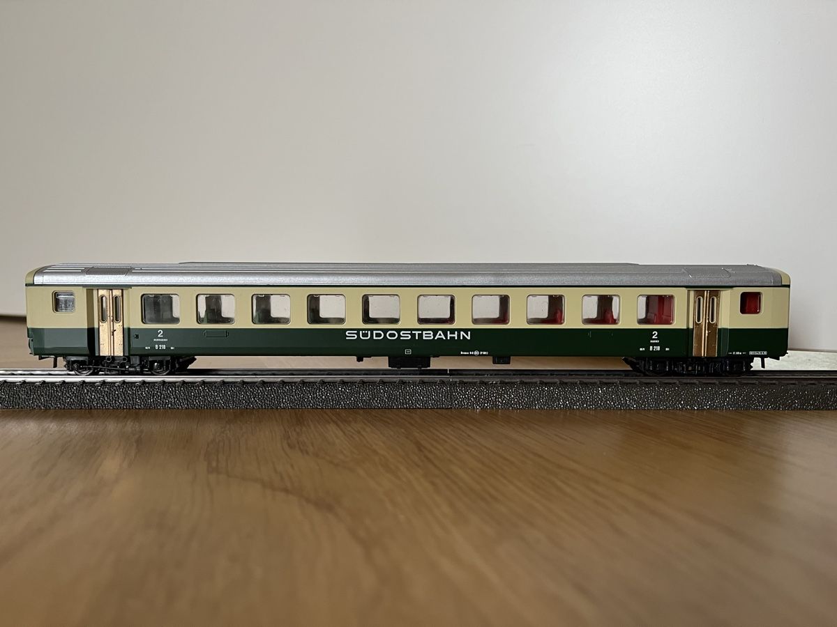 Roco Modellini di ferrovie: 2 Stk Südostbahn EW II Roco OVP – Usato da Basel venduto da Re620_11627 1
