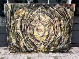 Vivaldo Martini(1908-1989)Huile/panneau signée .