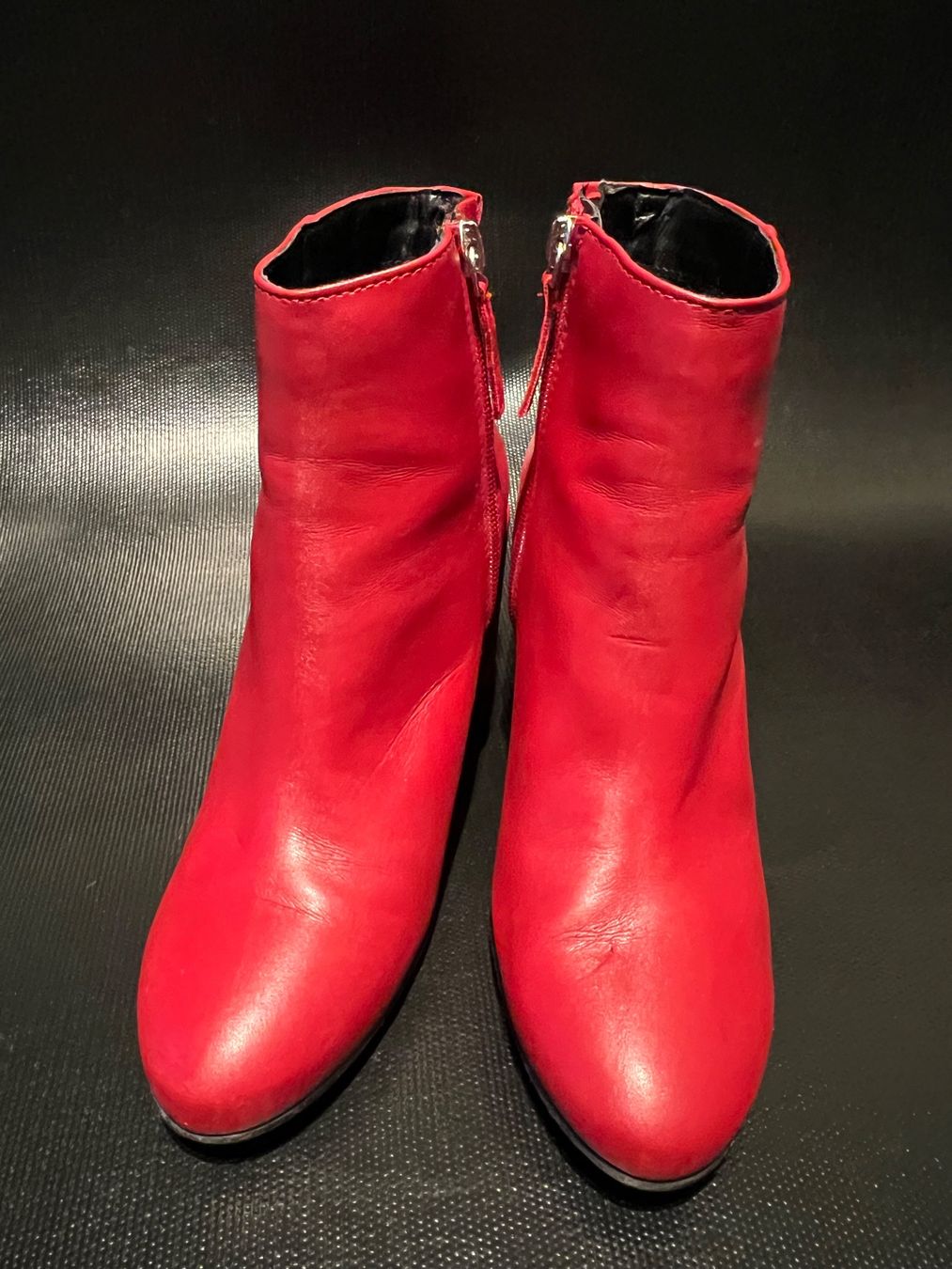 Damenschuhe: Pull& Bear Boot Stiefelette Rot Gr 36 – Gebraucht aus Frenkendorf von Style365 4