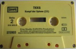 TKKG Kassette / gelbe MC geschraubt 1982 / Nummer 23