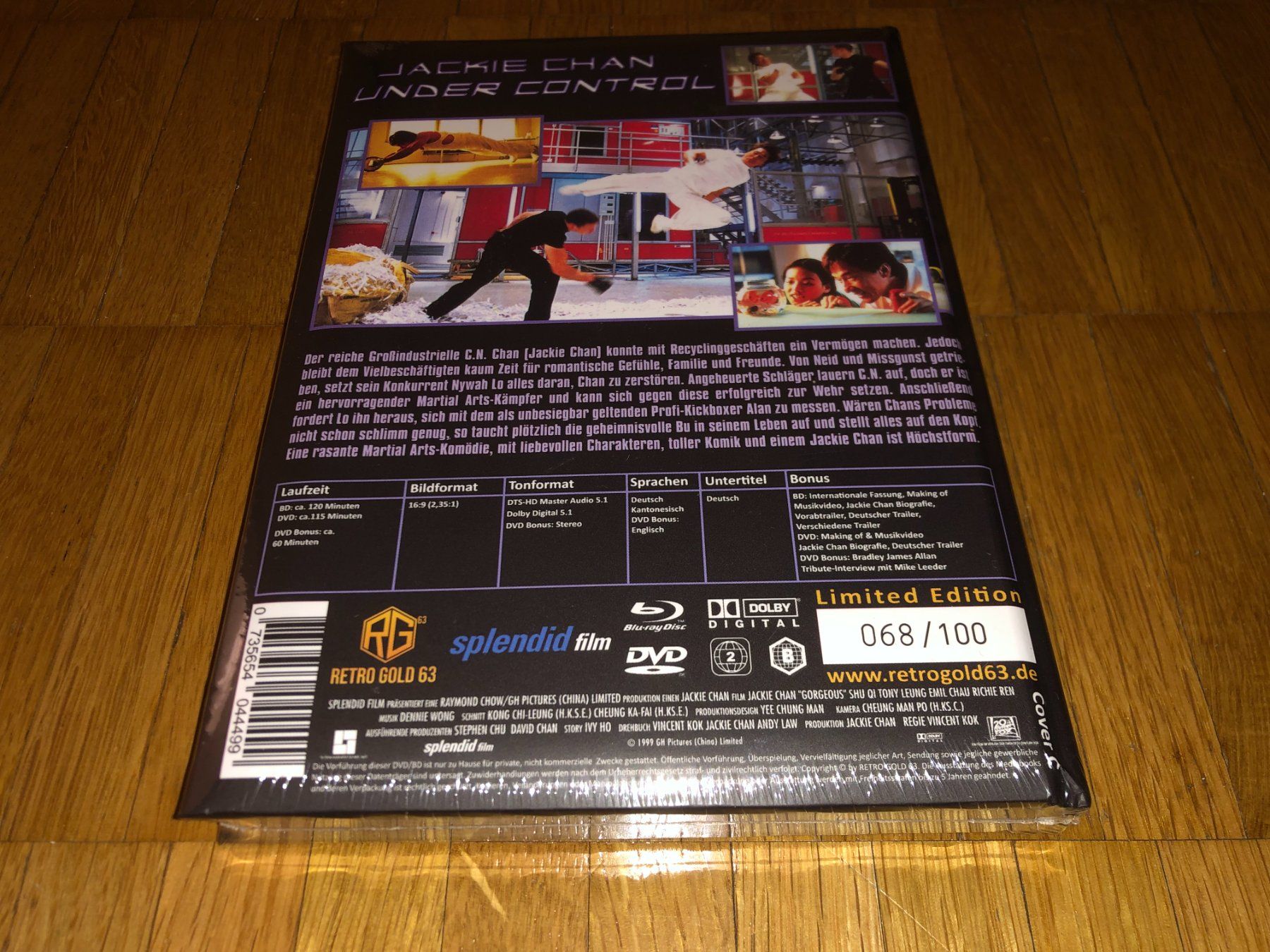 Tutti i DVDs: Under Control - MEDIABOOK - C - UNCUT – Nuovo e nell'imballaggio originale da Basel venduto da havsok 1