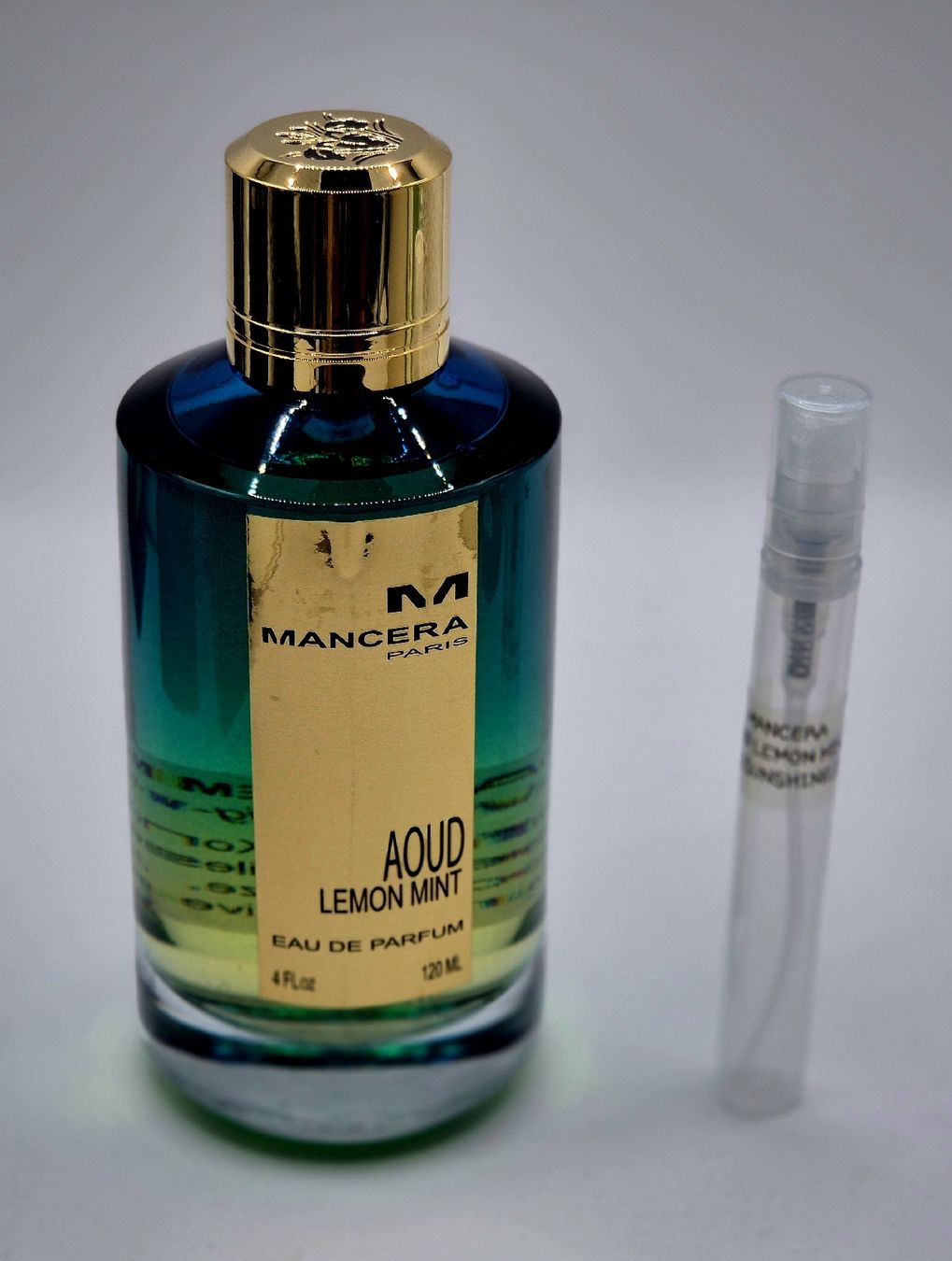 Mancera Profumi & Eau de Toilette: 5 ml AOUD LEMON MINT MANCERA ABFÜLLUNG – Nuovo (secondo la descrizione) da St. Gallen venduto da CaliSunshine