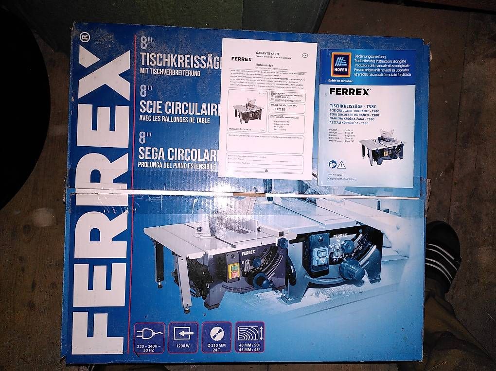 Ferrex Tutte le macchine: Ferrex Tischkreissäge – Usato da Trin venduto da pai_8jdk 1