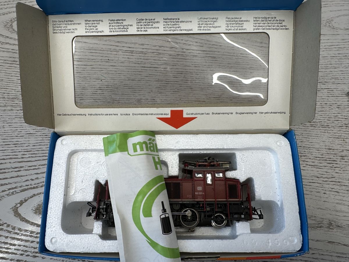 Märklin Modelleisenbahnen: Märklin 3157 DB BR 160 – Gebraucht aus Lupsingen von New-Haven 6