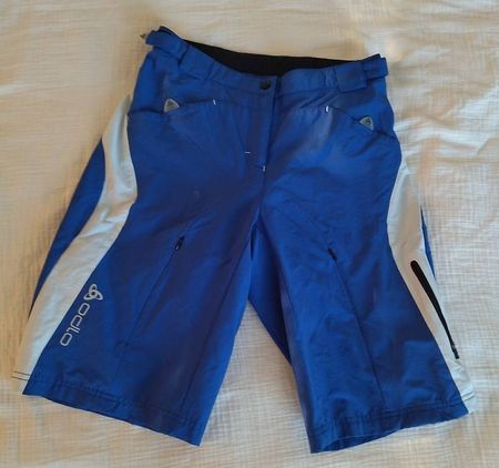 zweiteilige Odlo Velohose Gr. S Shorts mit Innenhose