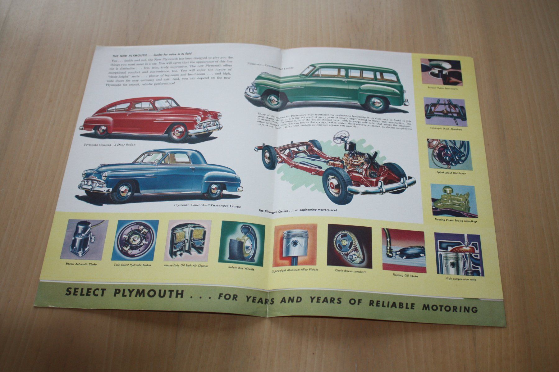 Plymouth Documenti: Plymouth Concord & Cranbrook Prospekt 1952 – Usato da Wikon venduto da erwin400 1
