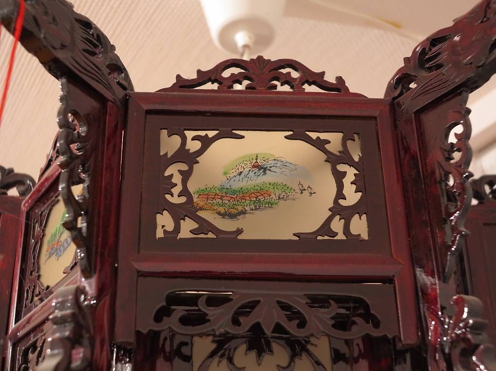 Lampade: Klassische chinesische Lampe Vintage – Usato da Niederwangen BE venduto da Pigru123 2