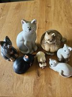 Porzelan Katzen