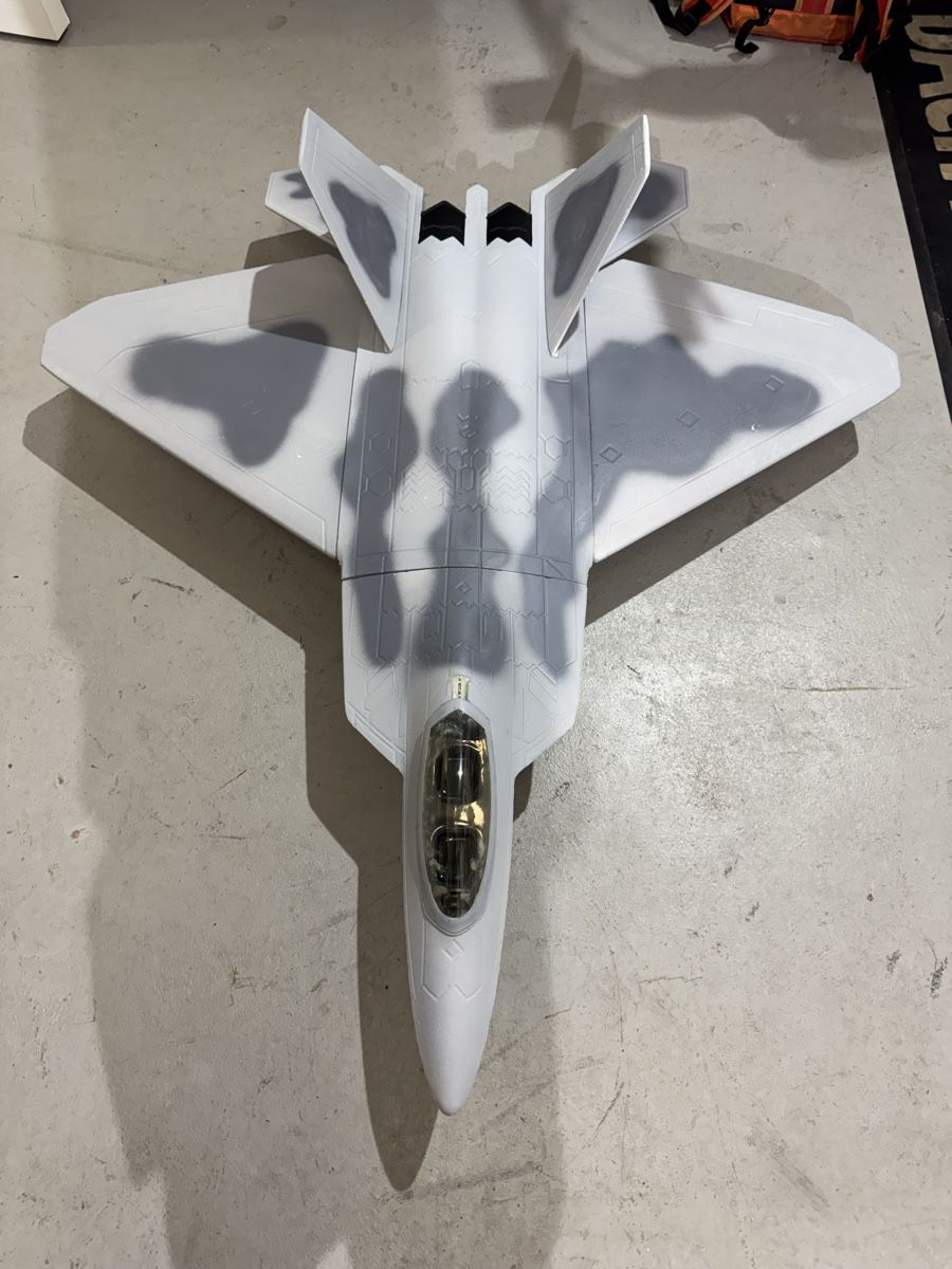 Modellismo RC: Rc F-22 90mm EDF – Nuovo (secondo la descrizione) da Bettwiesen venduto da timmy.turner 1
