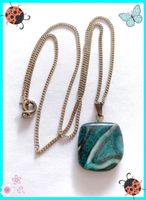 KETTE SILBER 925 STEINKETTE EDELSTEINKETTE JASPIS GRÜN