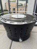 Holzkohlegrill rund schwarz mit Tasche, top Zustand