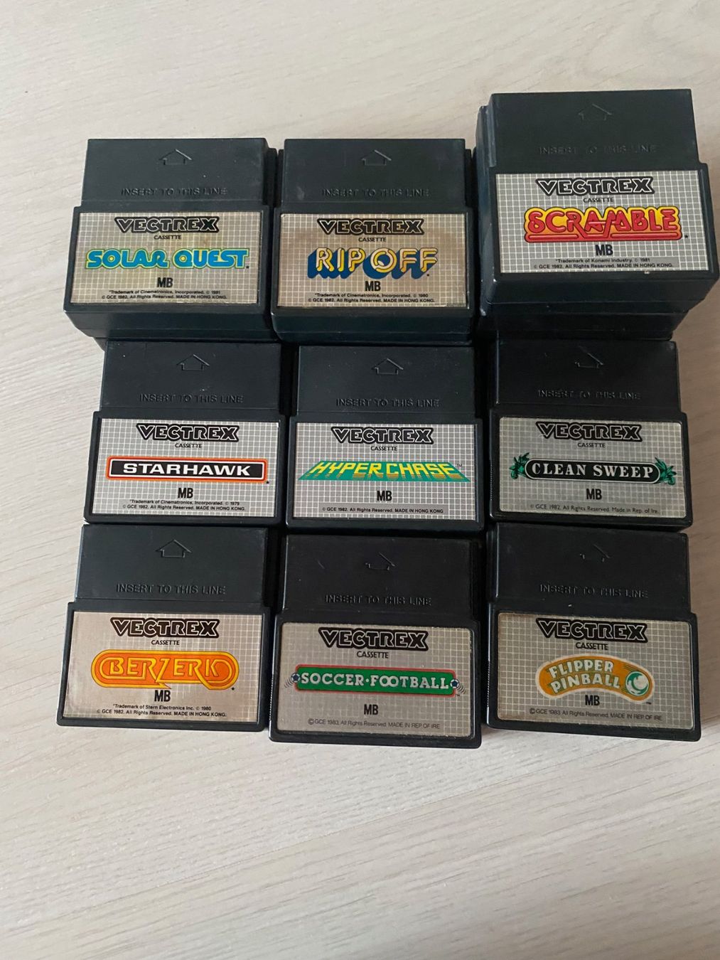 Giochi: Vectrex Spielesammlung 13 Spiele, Decals – Usato da Triesenberg venduto da gufertum