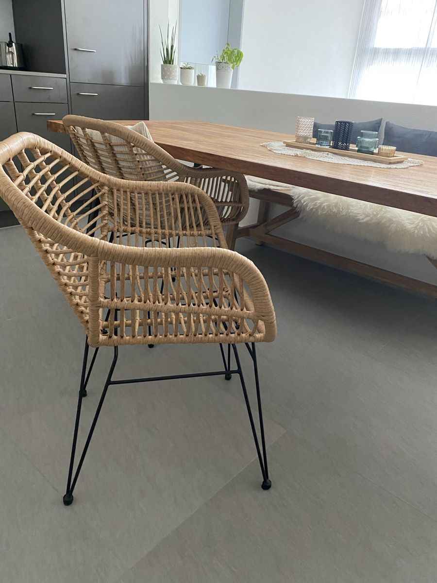 Westwing Sedie: Polyrattan-Armlehnenstühle – Usato da Boniswil venduto da steffig03 1
