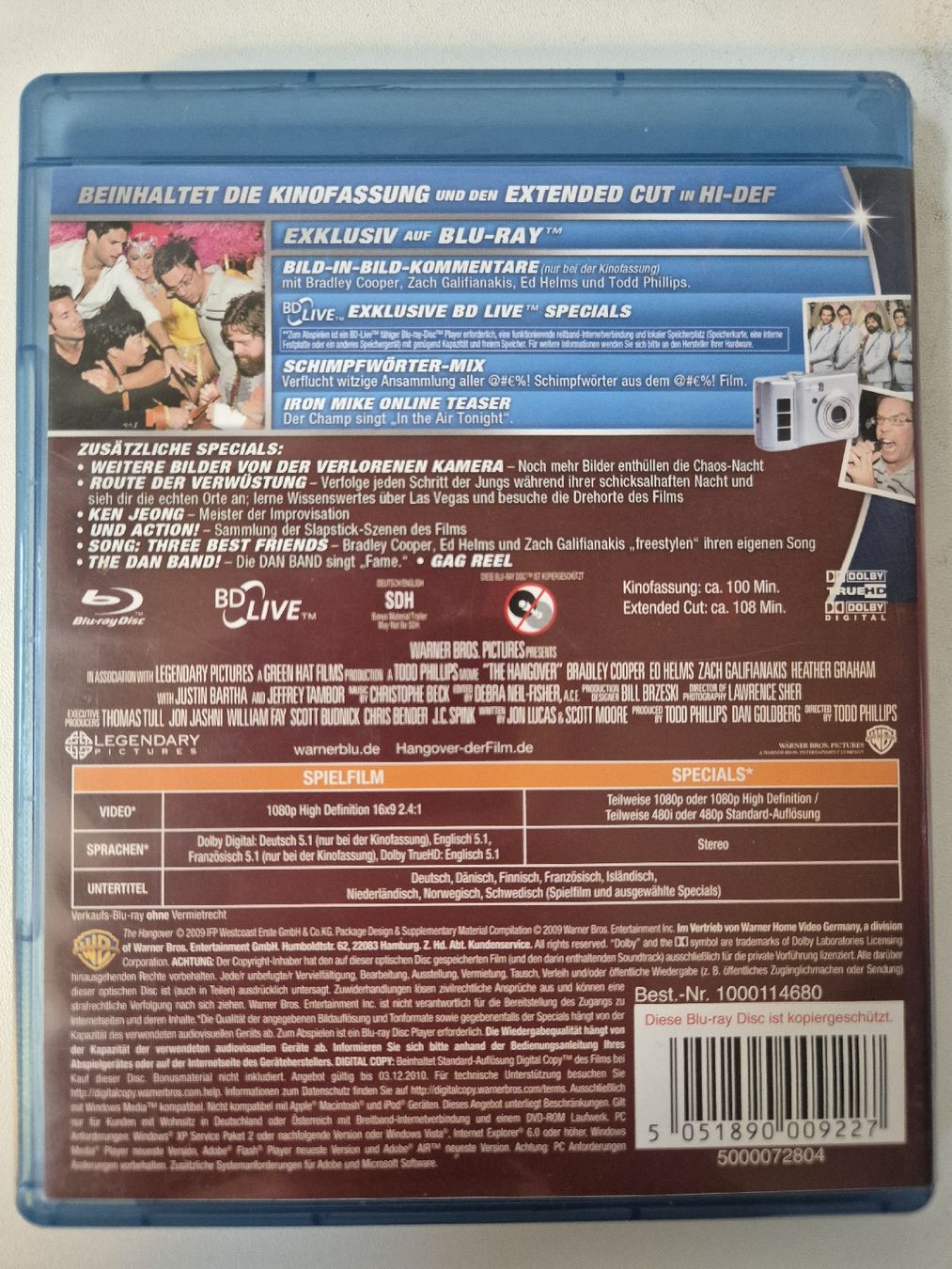 Alle DVDs: Hangover Blu-Ray – Gebraucht aus Lindau von Hammy0740 1