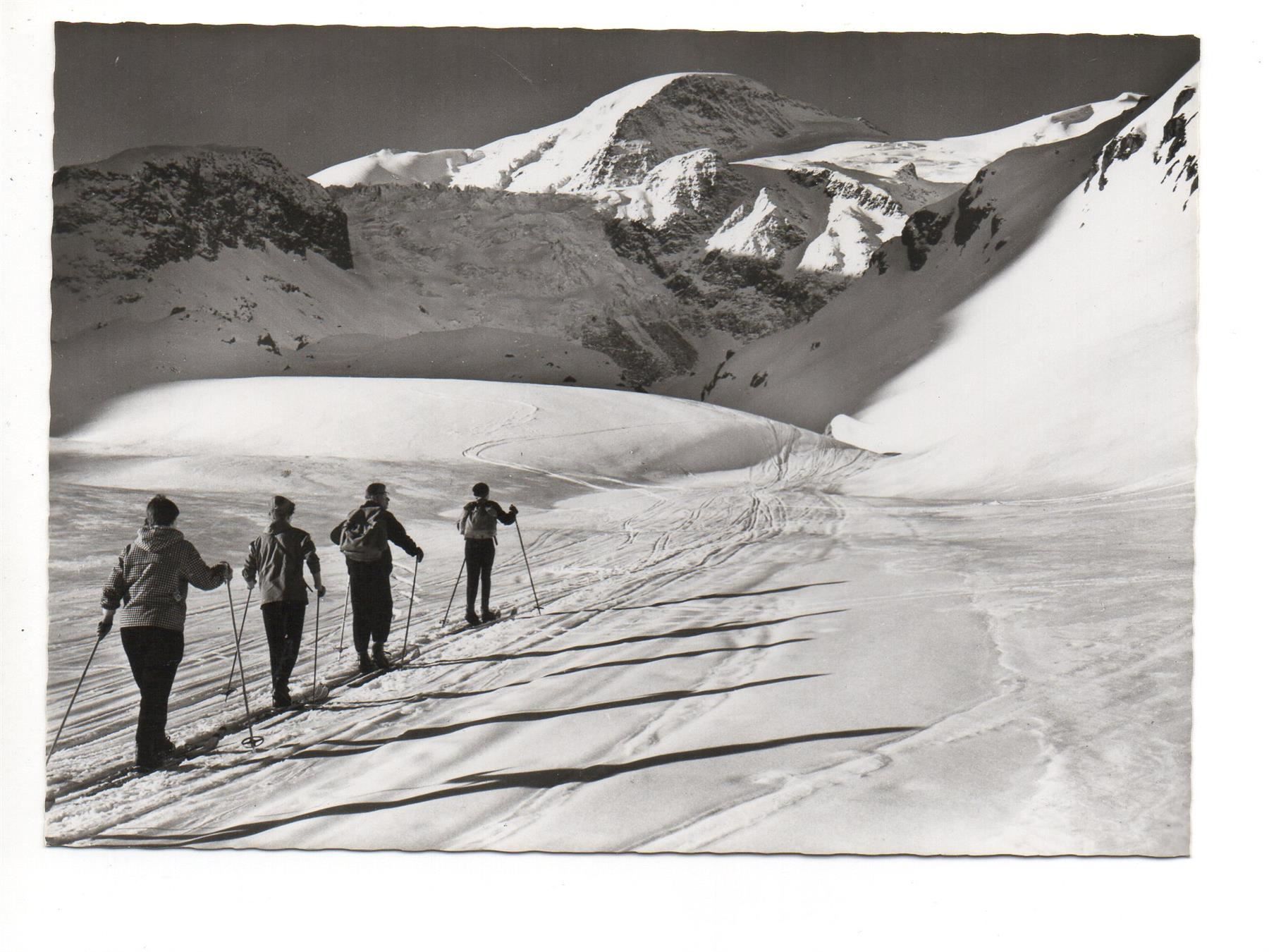 Cartoline postali: SUSTENPASS Steinalp mit Gwächtenhorn, Ski-Läufer – Nuovo (secondo la descrizione) da Jona venduto da philajona