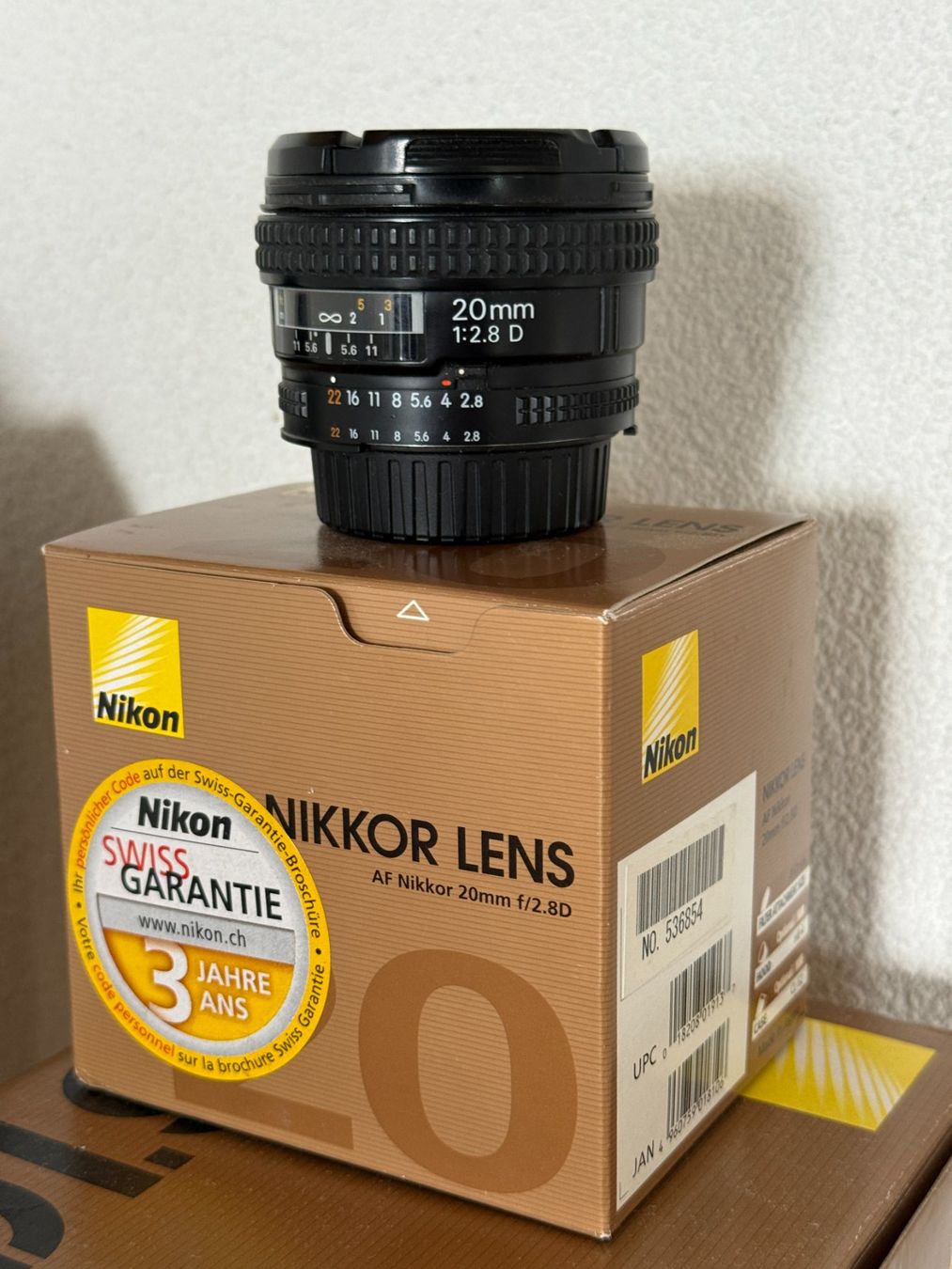 Nikkor Objektive: Objectif Nikon Nikkor 20mm f/2.8 – Gebraucht aus Bussigny von GameCraft 1
