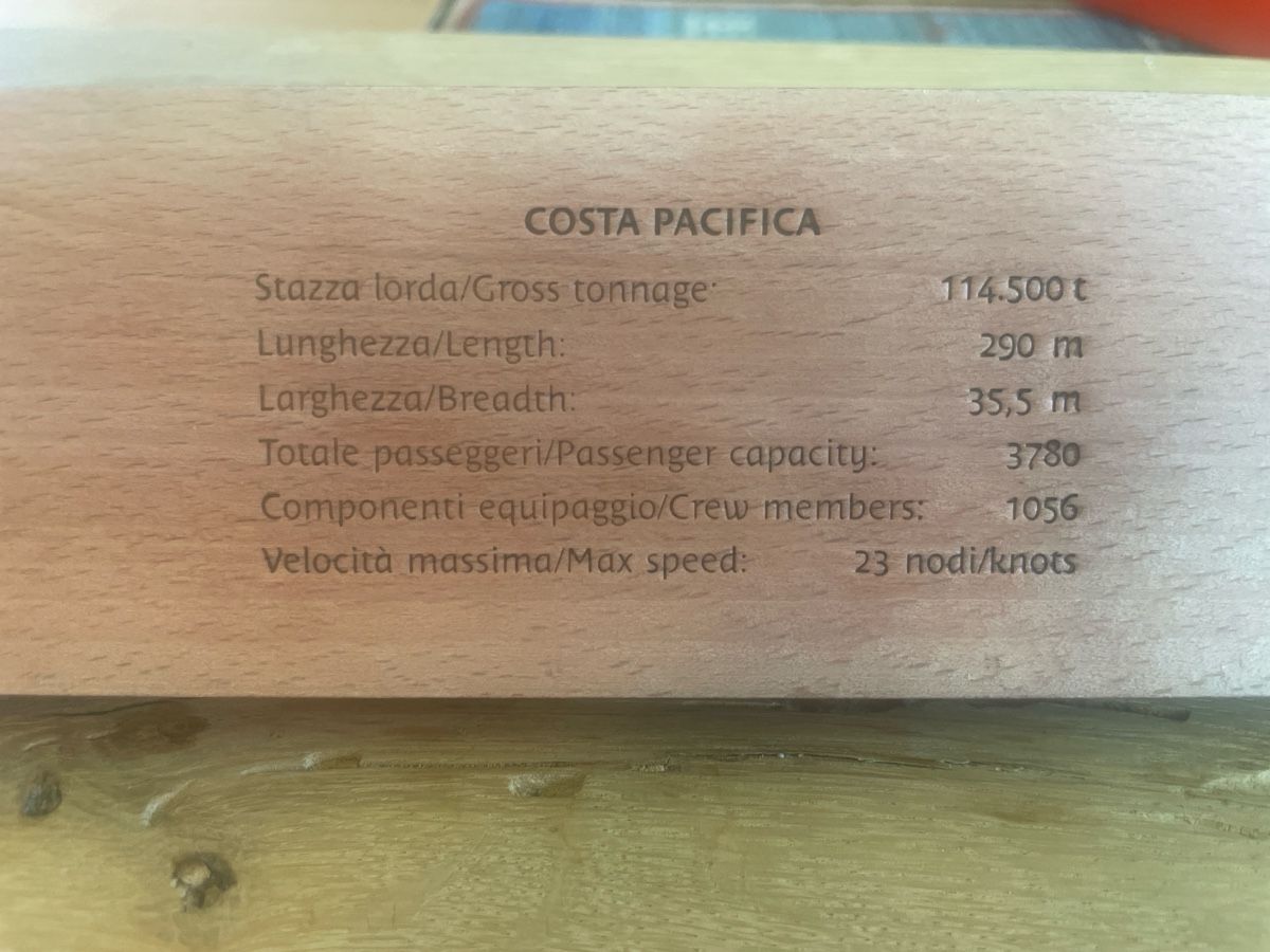 Kit di modellismo & Modellini statici: Modellschiff Kreuzfahrtschiff Costa Pacifica – Usato da Winterthur venduto da cheerio97 1