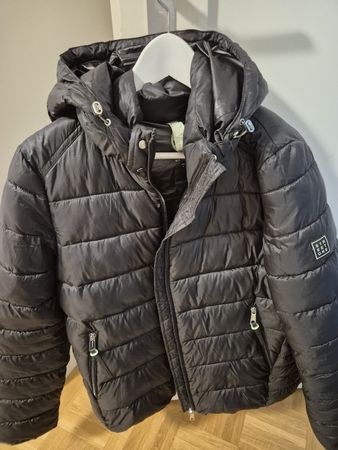 Street One Steppjacke mit Kapuze schwarz Grösse EU40
