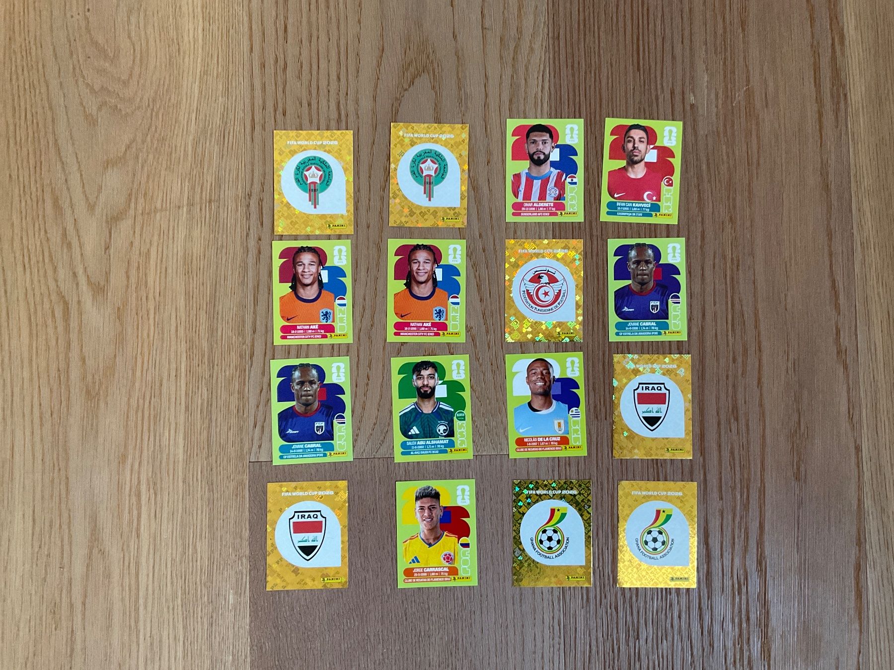 Panini Carte collezionabili: Panini WM 26 Sticker 16 Stück – Nuovo (secondo la descrizione) da Flawil venduto da lin_6vnh