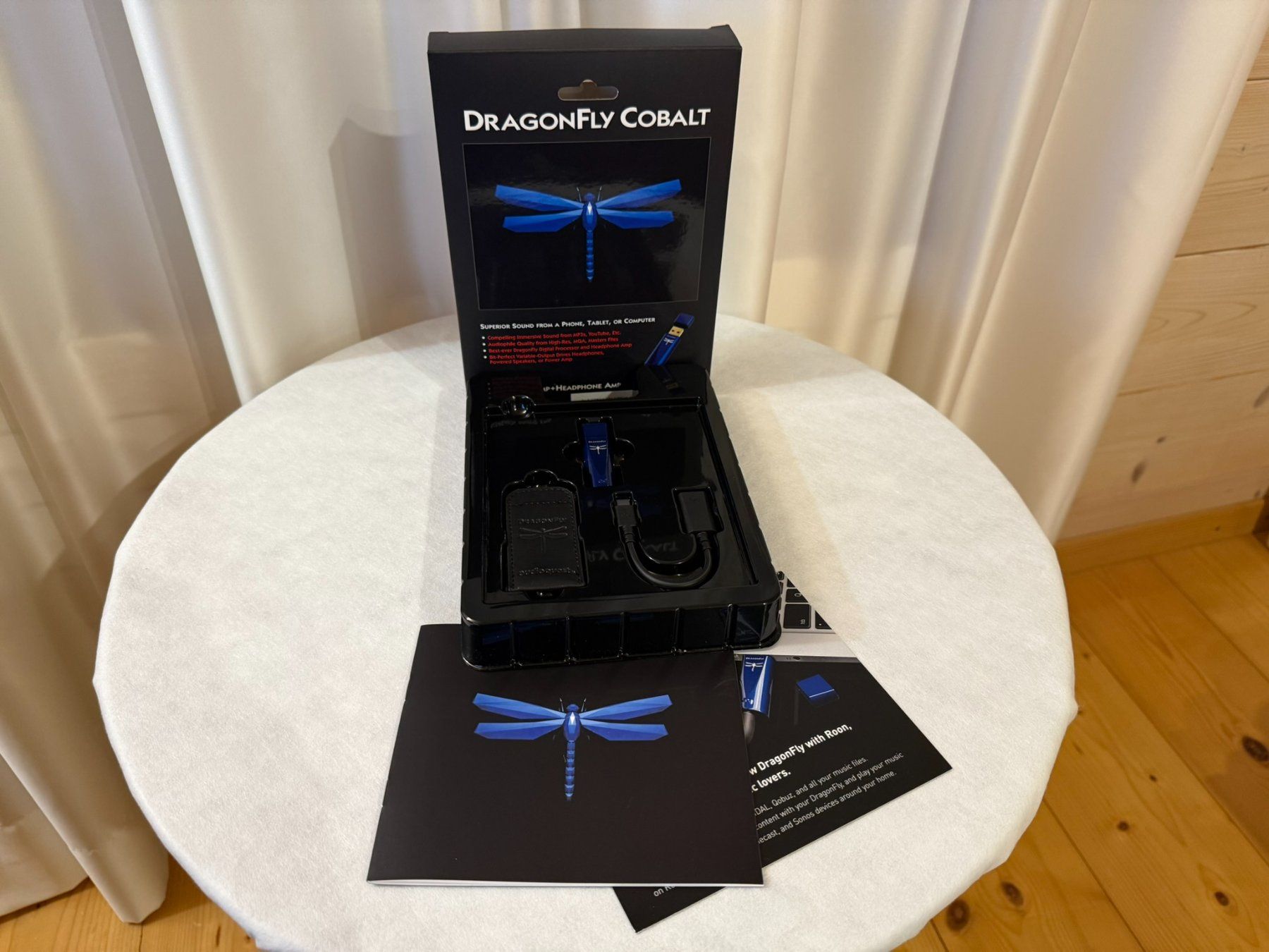 AudioQuest Dragonfly Cobalt DAC/AMP , neuwertig in OVP (Neu (gemäss ...