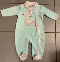 Süsser Baby Schlafanzug mit Katzenmotiv, Grösse 68