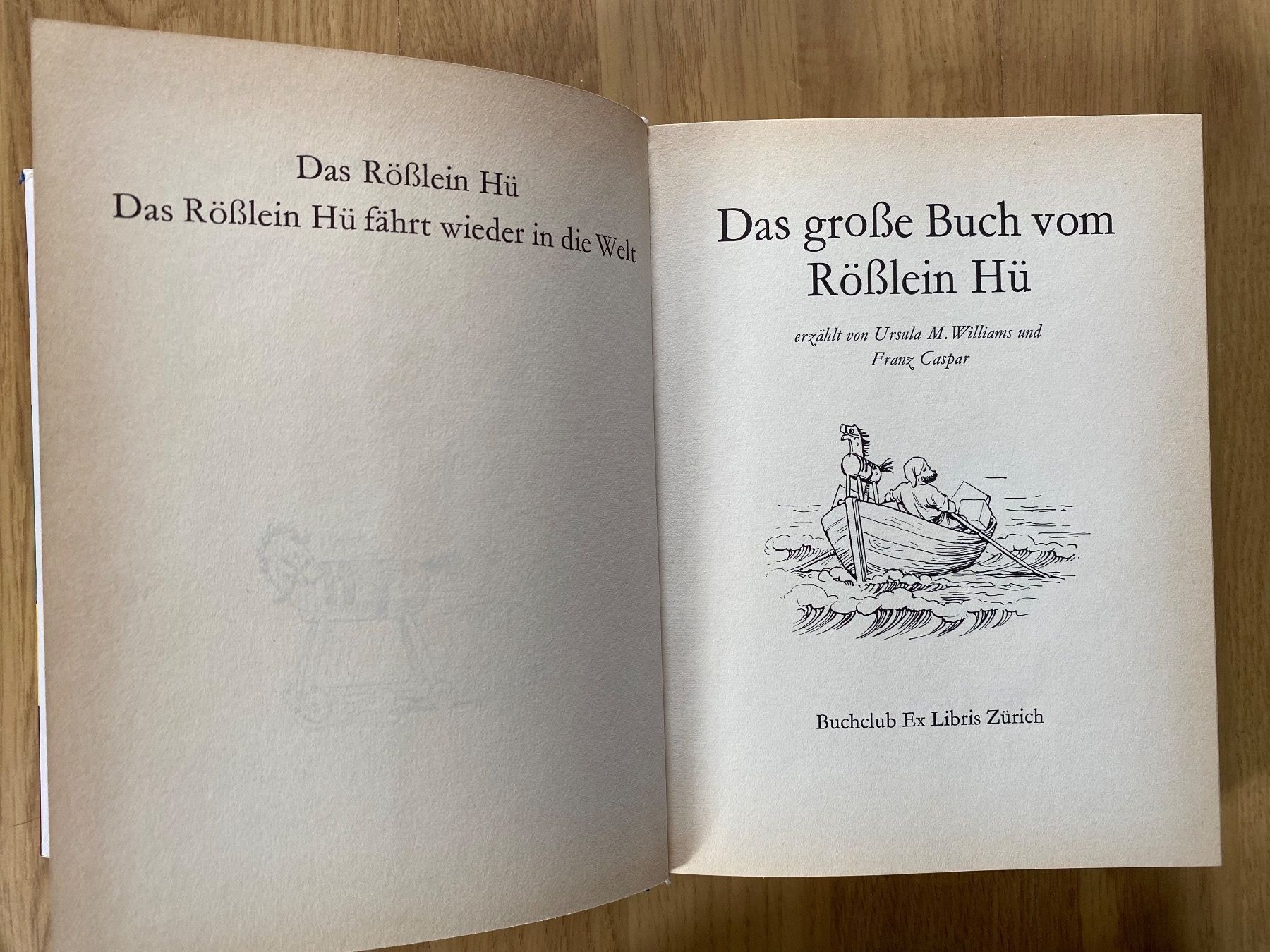Bücher: DAS GROSSE BUCH VON RÖSSLEIN HÜ !!!!!!!! – Gebraucht aus Bauma von vorsteg01 2