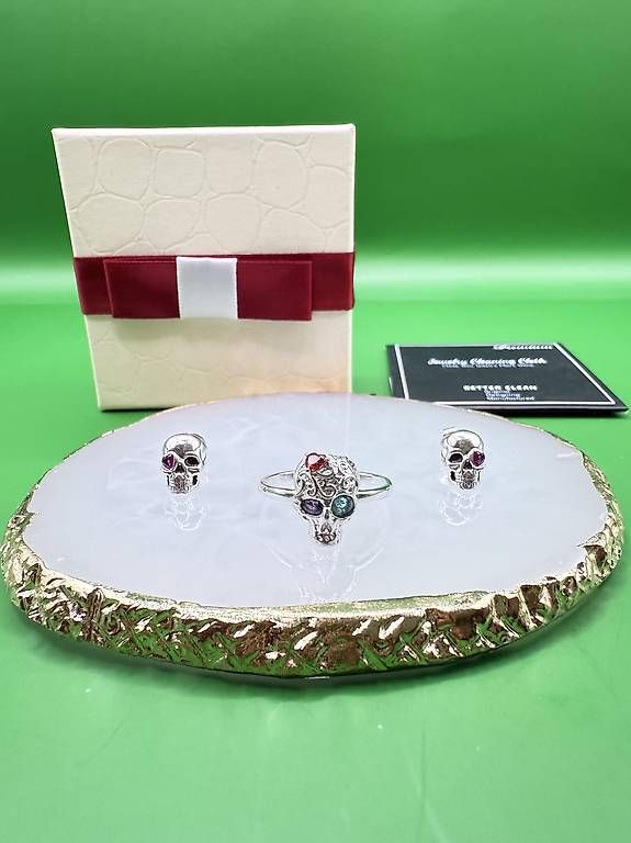 Altri gioielli: Schmuckset Schädel aus 925 Sterling Silber – Usato da Thalwil venduto da han_2b8c 3