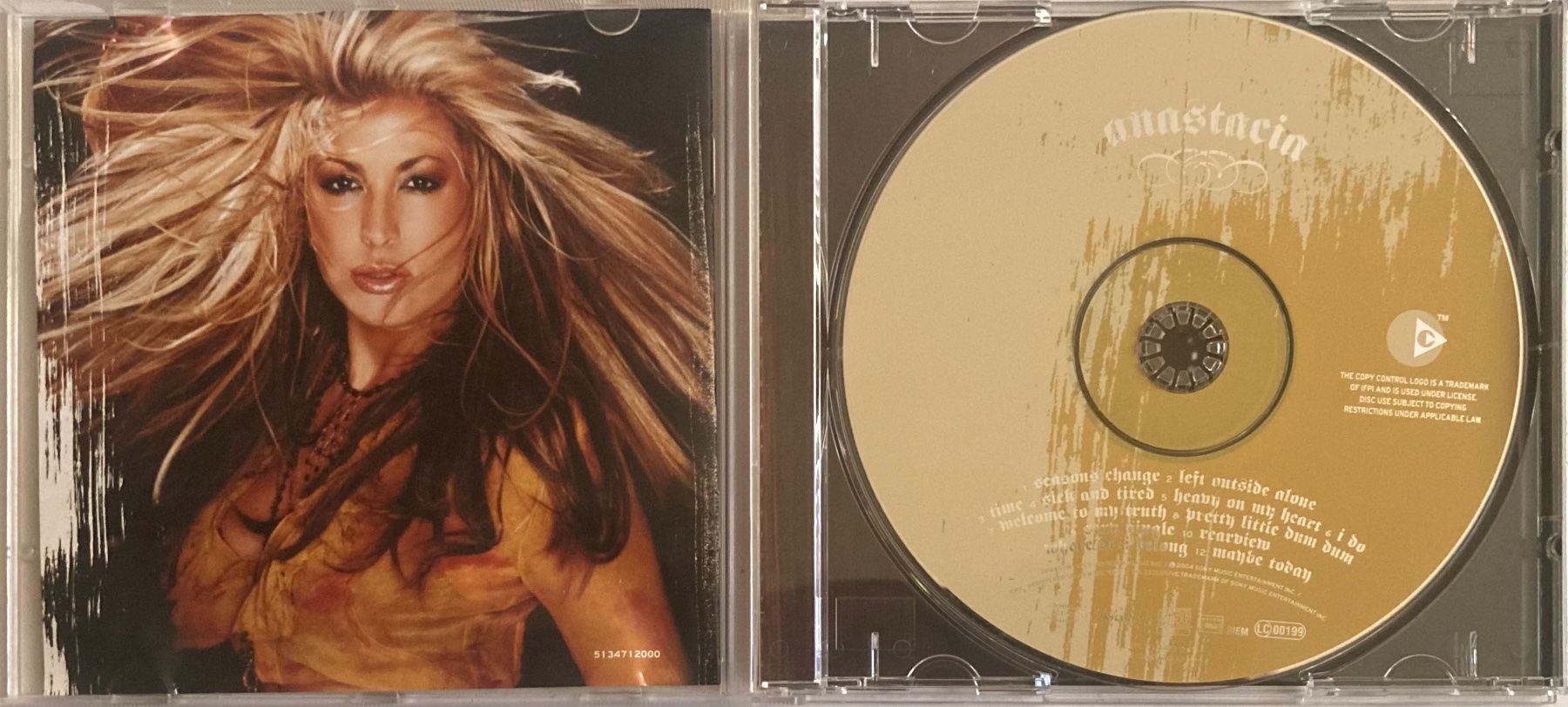 Vinyles: ANASTACIA - ANASTACIA – D'occasion à Poliez-Pittet par Newtown-Records 2