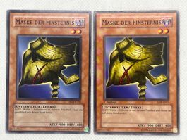 Maske der Finsternis Yu-Gi-Oh Karte 2 Stk