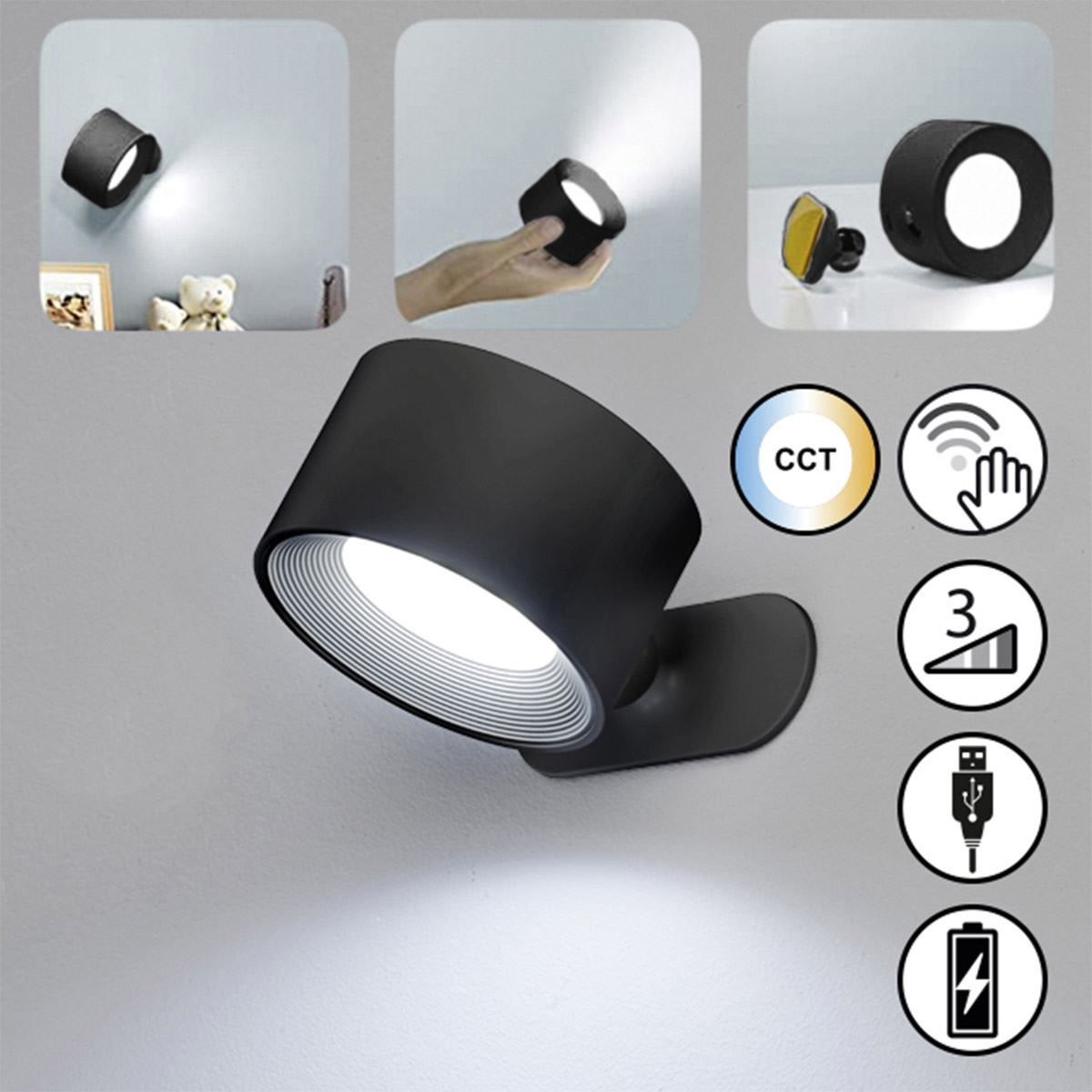 Lampen: LED Wandleuchte, 10 cm Ausladung – Neu (gemäss Beschreibung) aus Kreuzlingen von Smart-Light 1