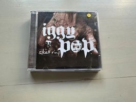 IGGY POP tolle CD Skull ring Punk Kult Top