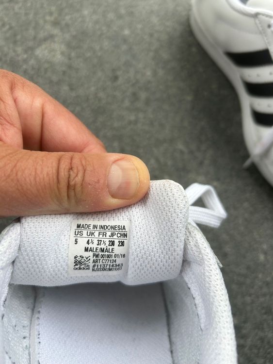 Adidas Scarpe per ragazzi: Adidas Superstar Sneaker für Kinder – Usato da Pratteln venduto da Miki_ 2