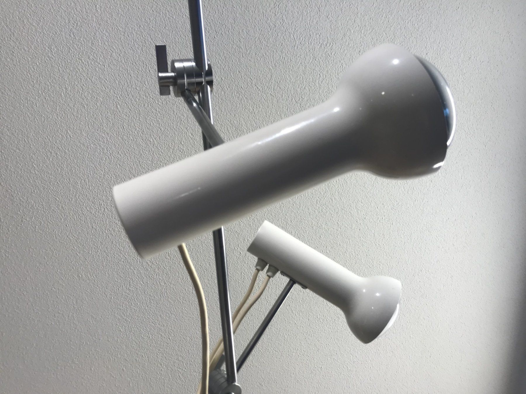 Lampen: Extrem seltene Schweizer 2er Spot Stehleuchte 60er Jahre – Gebraucht aus Gersau von pd-design-and-art