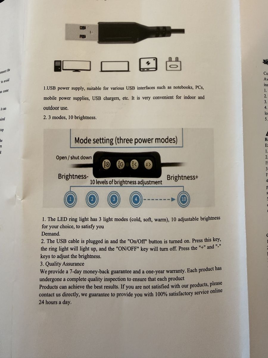 Lampen: Led Ring lamp - Ringlampe – Neu (gemäss Beschreibung) aus Zürich von webonyx 5