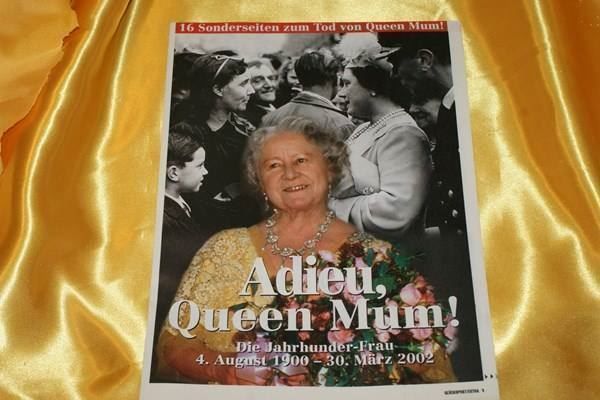 Tutti i DVDs: (H)16 Seiten Adieu QUEEN MUM von 2002 – Usato da Buchs AG venduto da Buchhandel