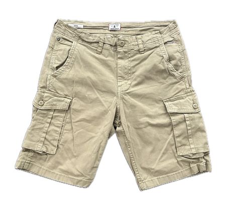 2x Kurze Cargo Hosen Jack&Jones beige und schwarz