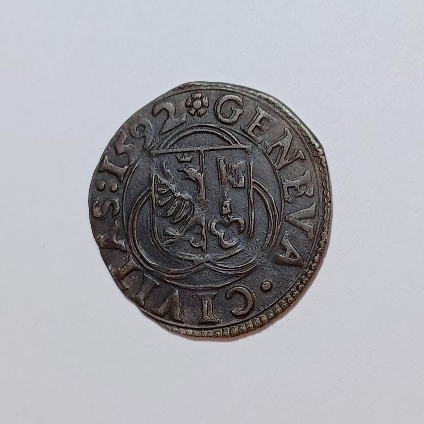 Tutti le monete: 3 Quarts 1592 Genf – Usato da Pfäffikon ZH venduto da Schweizer_Muenzen