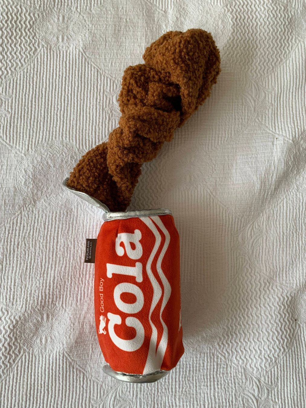 Giocattoli: Hundespielzeug PlÜSCH COLA + Quietsch-Element – Nuovo (secondo la descrizione) da Moutier venduto da chDuplessy