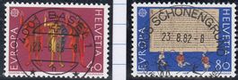 670+671  2 saubere Vollstempel