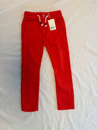 Rote Mini Boden Hose slimfit 116 / 6 Jahre neu mit Etikette