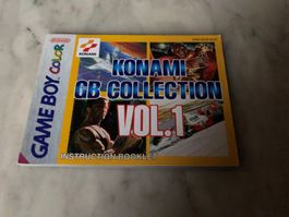 ANLEITUNG FÜR KONAMI GB COLLECTION 1 GAME BOY COLOR