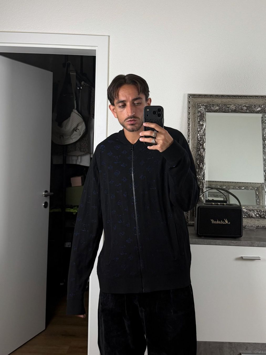 Louis Vuitton Giacche: Louis Vuitton SS20 Virgil Abloh Drop Needle Monogram Bomber – Usato da Biel/Bienne venduto da sami0788480082 1