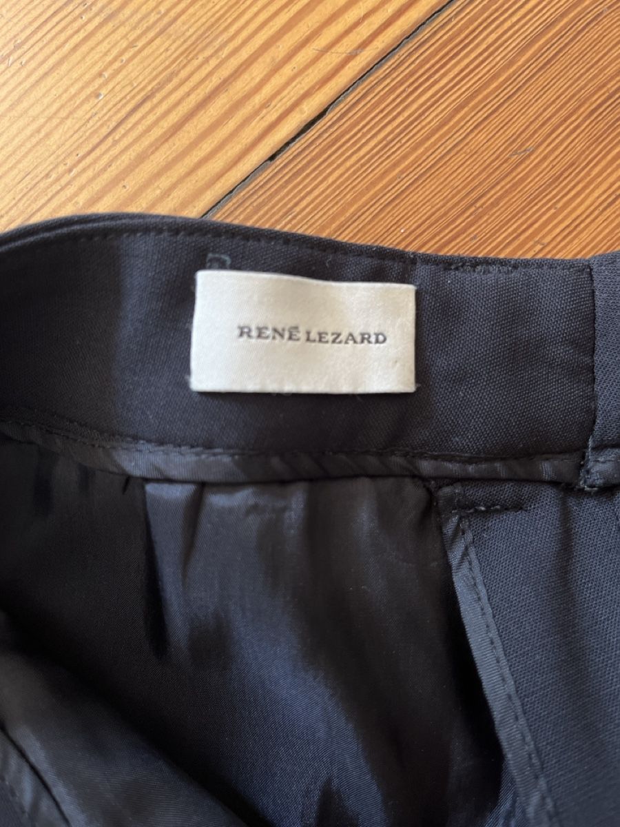 Pantaloni: Rene Lezard elegant navy trousers, size 36 – Usato da Basel venduto da Corinna58 3
