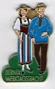 Placchette & Badge: Berner Werktagstracht – Usato da Hinterkappelen venduto da Schampus