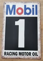 Mobil 1 Racing  - Blechschild  (neu, OVP)
