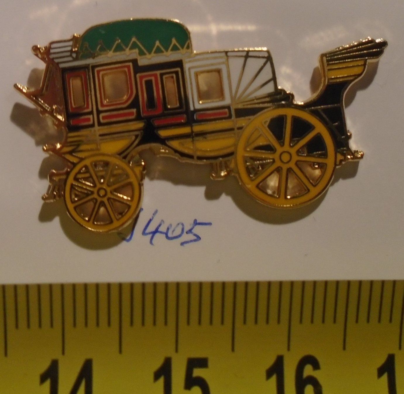 Placchette & Badge: 1 Postkutschen Pin (J405) – Usato da Winterthur venduto da beli200