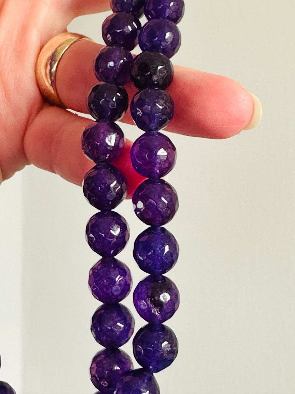 Catenine: Tanzanite Gemstone necklace – Nuovo e nell'imballaggio originale da Genève venduto da AGBERG 6